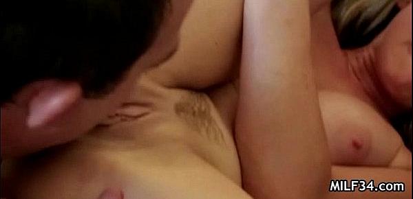  Wet horny MILF gets a morning doggy fuck